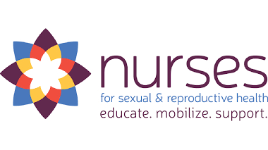 性和生殖健康徽标的护士
